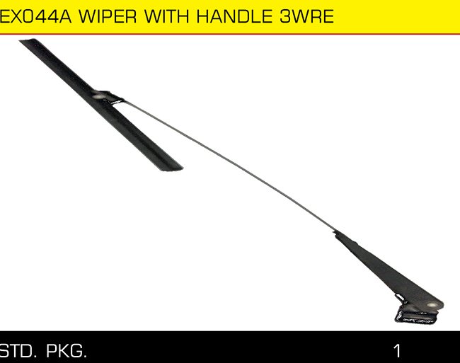 EX066A WIPER WITH HANDLE 3WRE